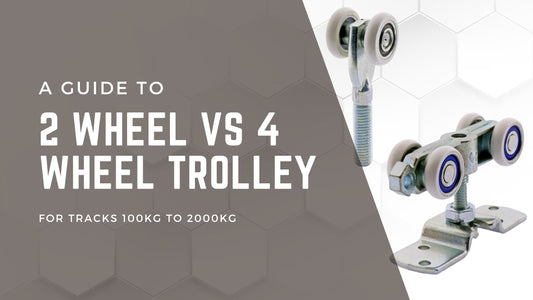 2 Wheel Trolley or 4 Wheel Trolley? Everything you need to know about Sliding Door Trolleys - CoSlide