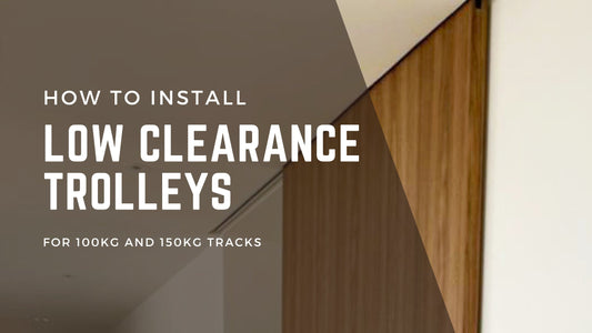 Achieving a Seamless Look: Mounting Your Sliding Door with a Low Headroom Plate - CoSlide