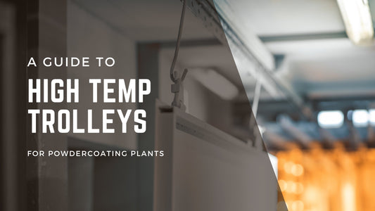 Precision in Action: The 300°C Tough Sliding Track and Trolley System for Powder Coating - CoSlide