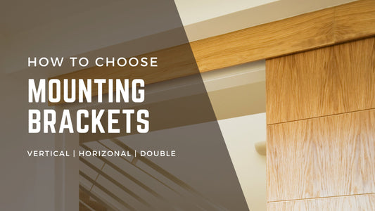 What Brackets Do I Use to Mount Sliding Door Track? - CoSlide
