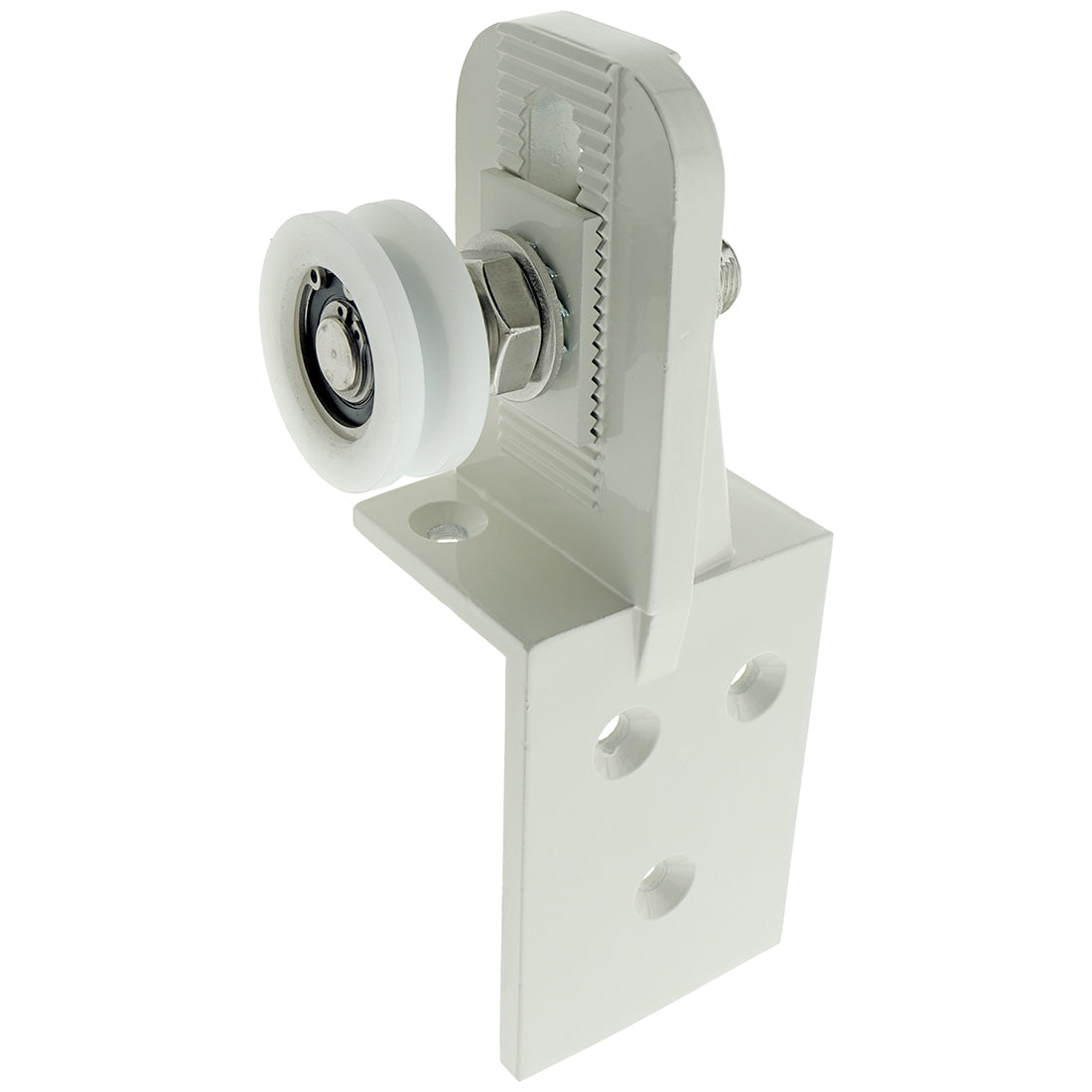 Coolroom Sliding Door Roller Aluminium LH 55mm Wheel White