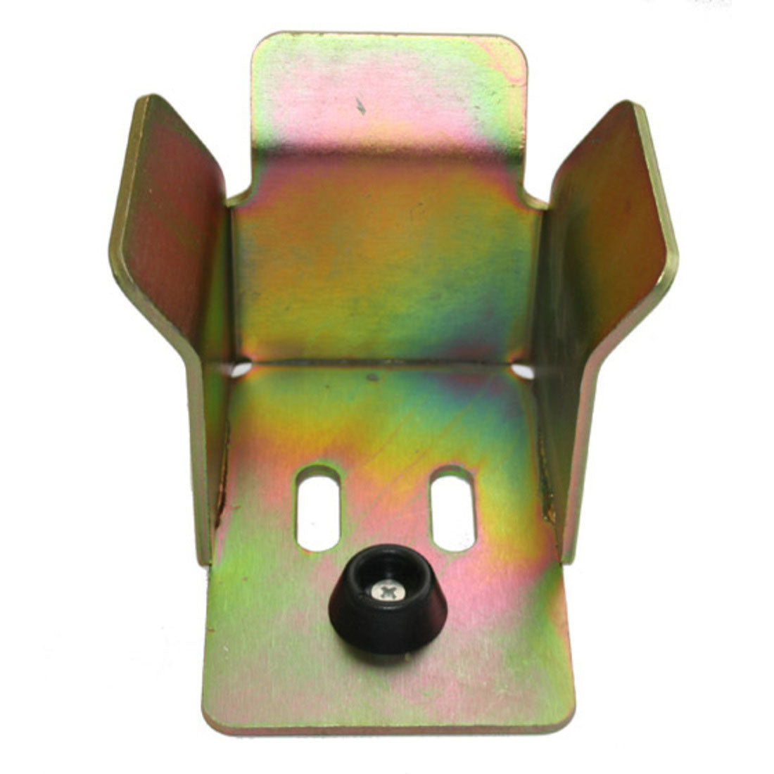 Gate Wheel Stop Zinc 165x102mm