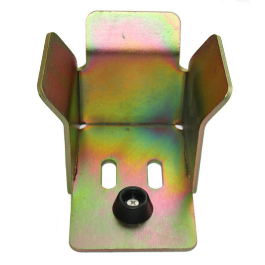 Gate Wheel Stop Zinc 165x102mm