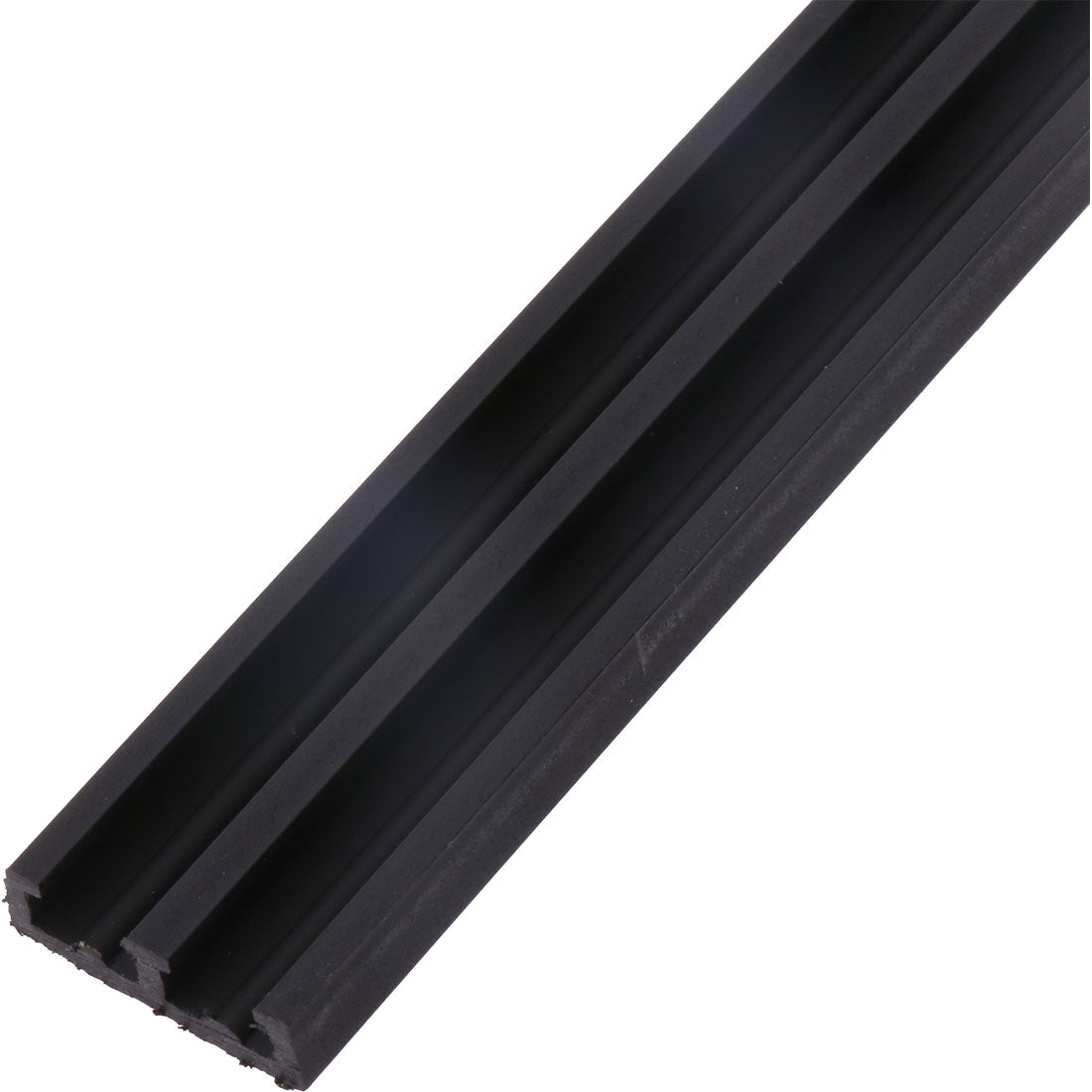 Sliding Door Bottom Track Plastic Black 1.8m – CoSlide