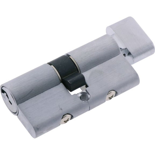 4091 - EURO CYLINDER 5 PIN KEY AND TURN KNOB 36X10MM - CoSlide
